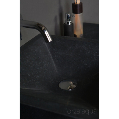 Forzalaqua afvoerplug 5/4 clicksysteem Rond Chroom